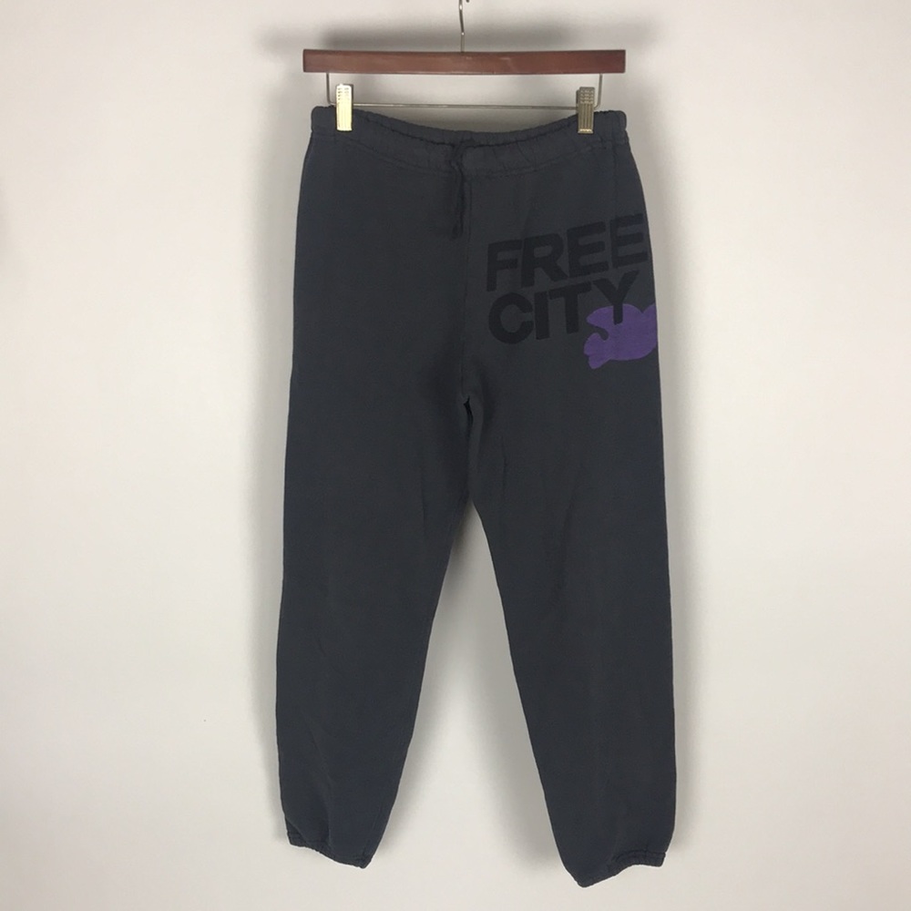 Free City Life Nature Love Womens Drawstring Sweatpants Size S
